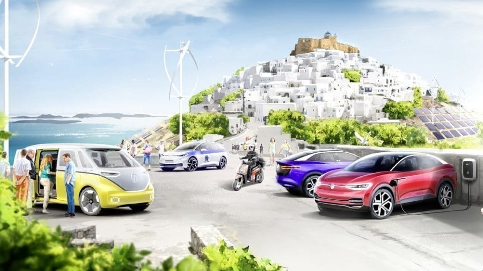 Αστυπάλαια - Επένδυση Volkswagen: Πρότυπο νησί αυτονομίας και ηλεκτροκίνησης
