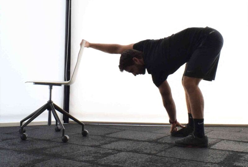 stretching