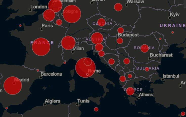 Κορωνοϊός: Που βρίσκεται η Ελλάδα σε σχέση με άλλες χώρες της Ευρώπης