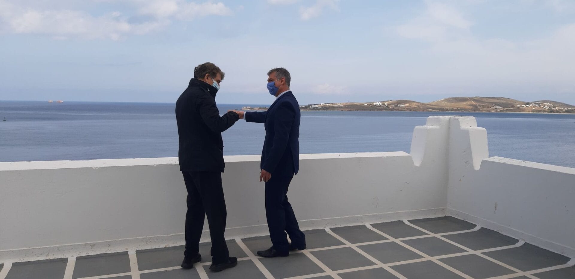 Μιχάλης Χρυσοχοΐδης στην Πάρο ύστερα από πρόσκληση του Δημάρχου Μάρκου Κωβαίου