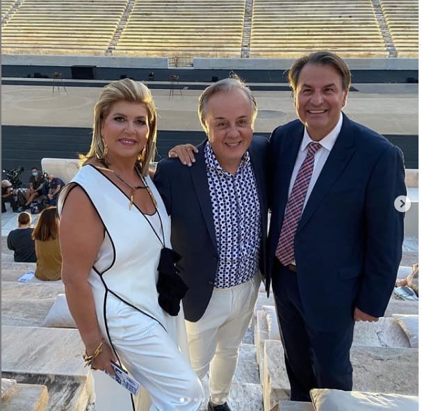 Ο Αργύρης Λαζόπουλος (Valentino) στο Dior show
