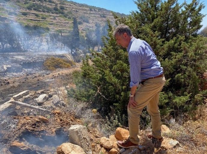 Πάρος φωτιά