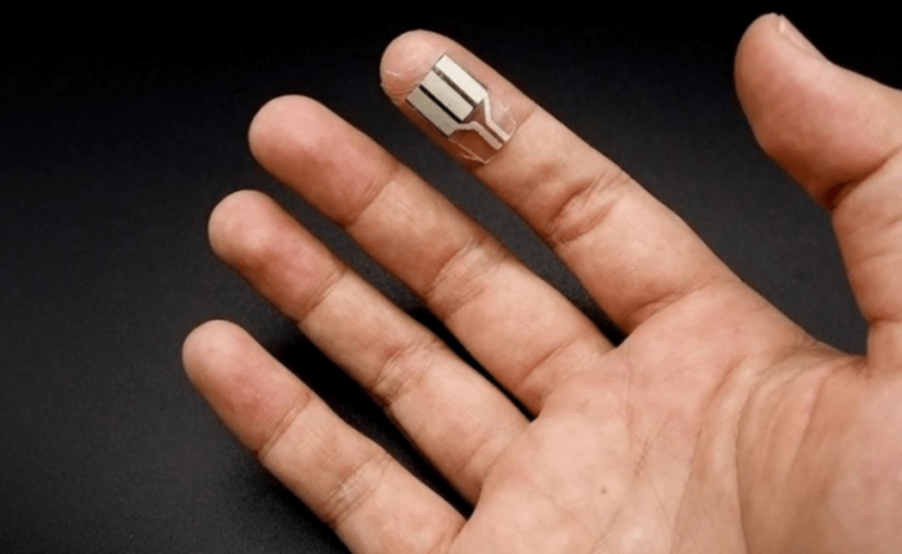 φόρτιση κινητού δάχτυλα χεριού