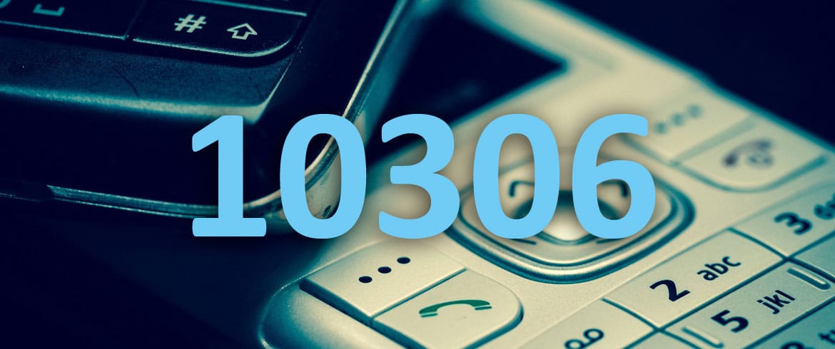 γραμμή 10306 πληγέντες