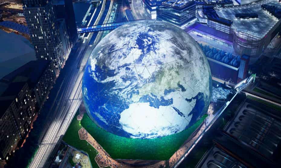 msg sphere λονδίνο