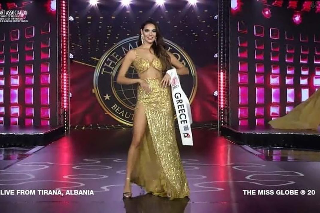 Βρισηίδα Ανδριώτου miss globe