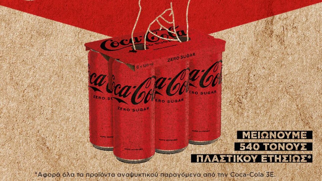 Coca Cola πλαστικά πολυσυσκευασίες