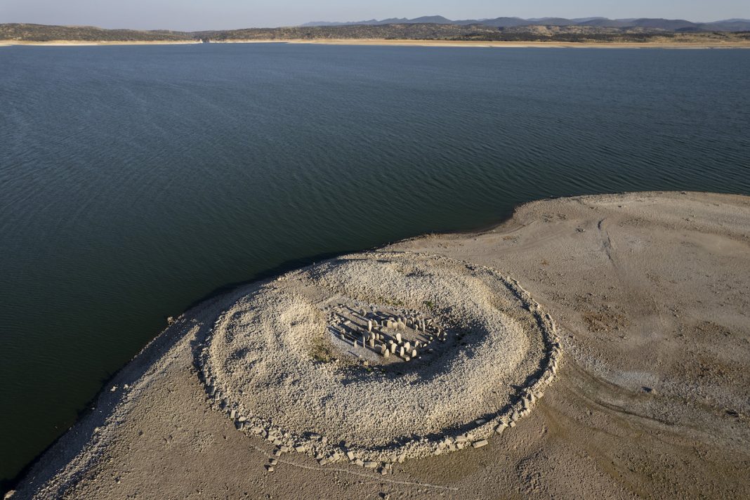 ισπανικό Stonehenge ξηρασία