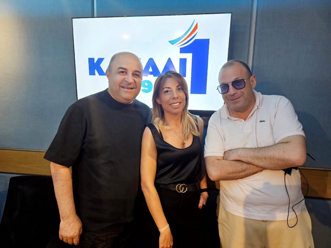 Μάρκος Σεφερλής Κανάλι Ένα 90,4 fm Χρύσα Σαραντοπούλου συνέντευξη