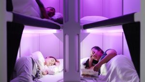 Air New Zealand: Θα χρεώνει 350 ευρώ για έναν τετράωρο ύπνο στα «σύννεφα»