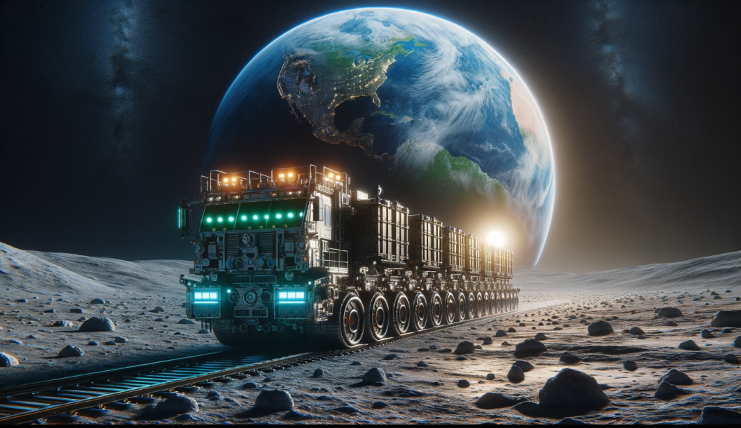 Moon Train NASA