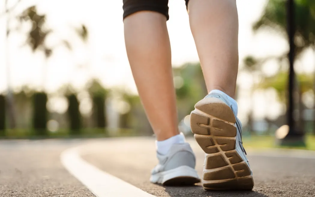 retro walking