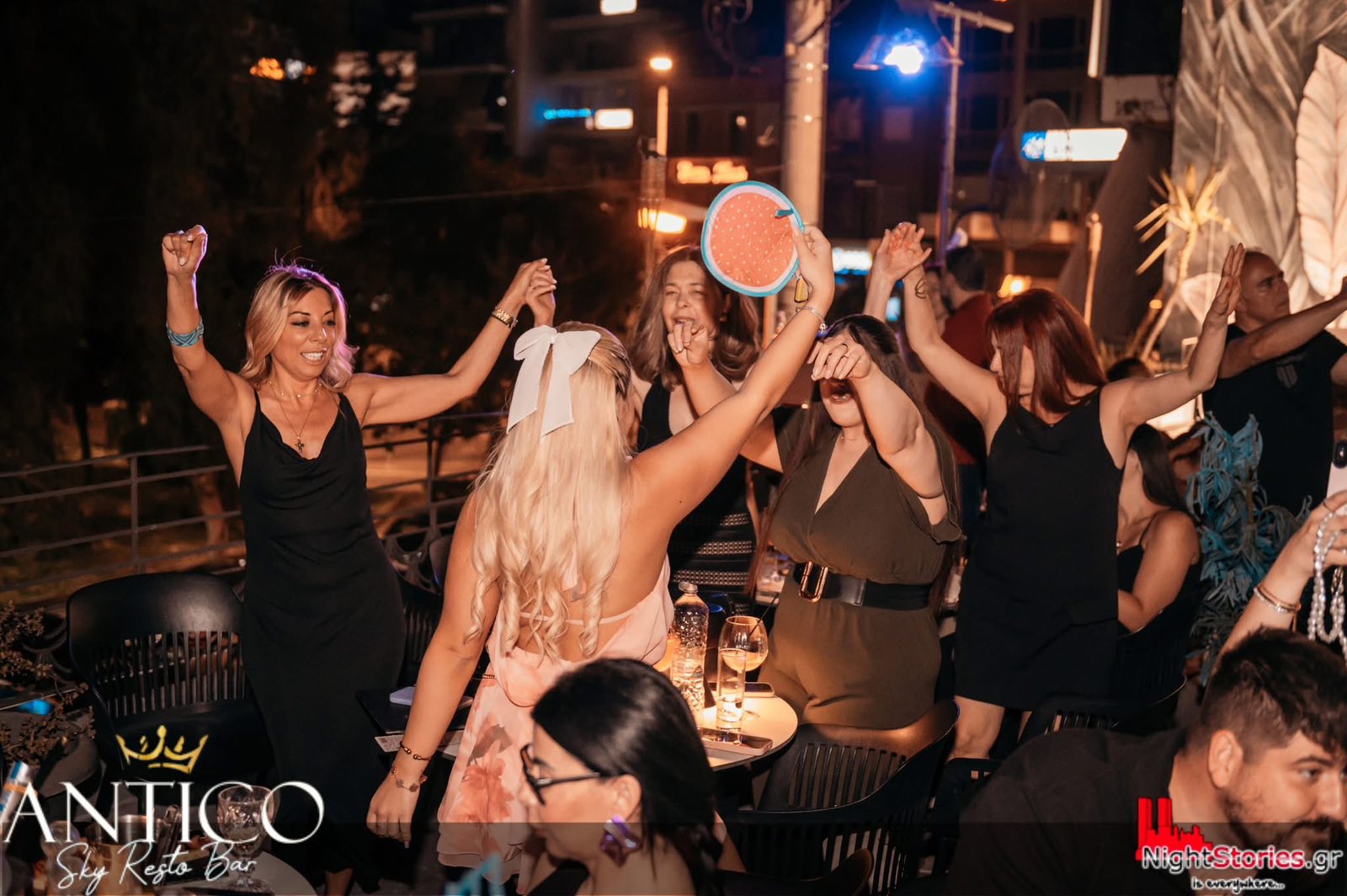 Τζένη Γεωργιάδη στο ANTICO Sky Resto Bar