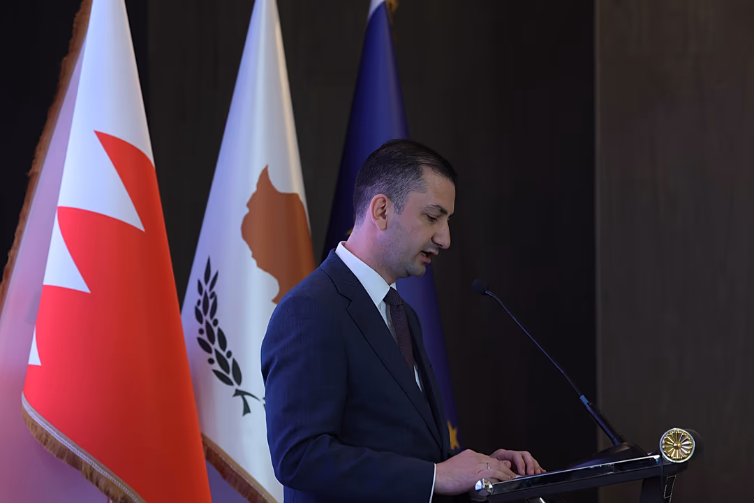 Ο νέος πρέσβης της Κύπρου στο Μπαχρέιν, Αντρέας Ηλιάδης